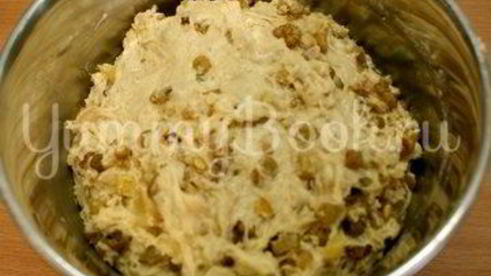 рождественский штоллен с марципаном