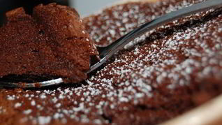 Самый простой шоколадный кекс