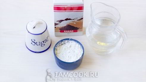 шоколадная глазурь для кексов