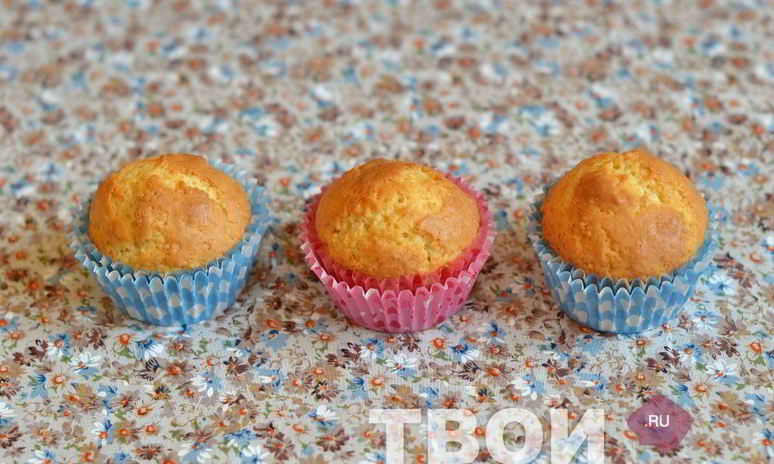 Рецепт сливочных кексов