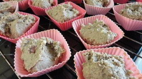 творожно-льняные кексы