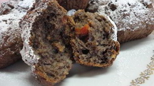 творожно-льняные кексы