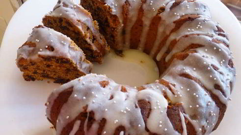 вареный пряный кекс