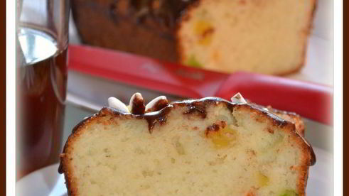 влажный творожный кекс с цукатами