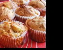 Яблочные кексы