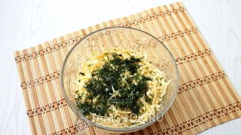 хачапури из слоеного теста