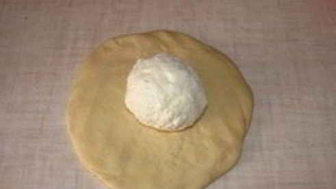 хачапури на кефире на сковороде