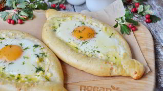 Хачапури по-аджарски