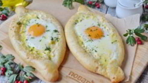 хачапури по-аджарски
