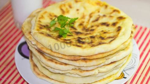 хачапури по тбилисски за 5 минут на сковороде