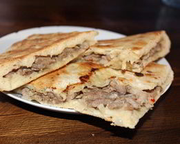 Хачапури с мясом