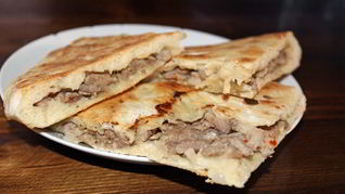 Хачапури с мясом