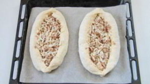 хачапури с тунцом