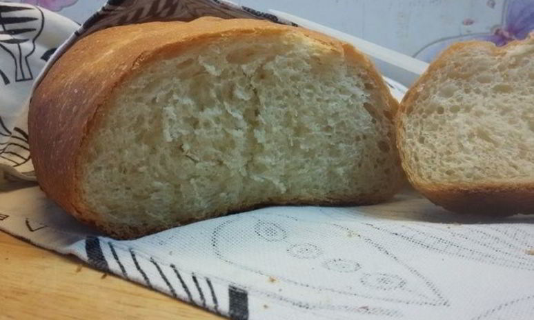 Рецепт белого заварного батона