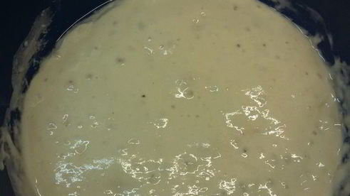 белый заварной батон