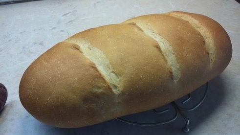 белый заварной батон