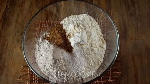 бородинский хлеб в вафельнице