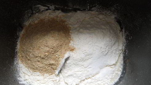 домашняя лапша из теста с ячменными отрубями в хлебопечке