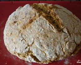 Хлеб из ржаной муки без дрожжей