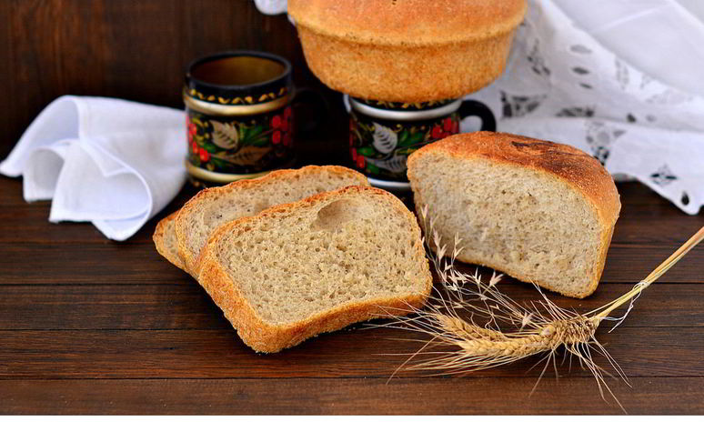 Рецепт хлеба на биге с четырьмя крупами