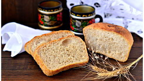 хлеб на биге с четырьмя крупами