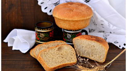 хлеб на биге с четырьмя крупами