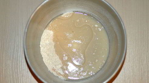 хлеб на биге с четырьмя крупами