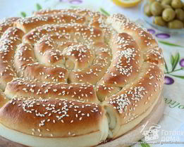 Хлеб с пармезаном и итальянскими травами