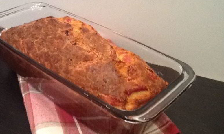 Рецепт хлеба с ветчиной и сыром