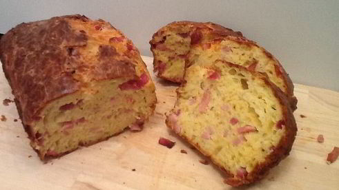 хлеб с ветчиной и сыром