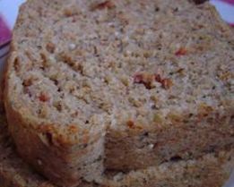 Хлеб с вялеными помидорами и базиликом