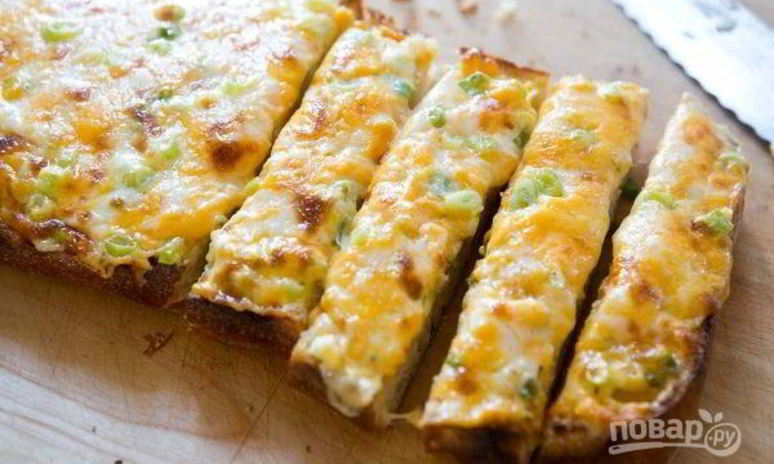 Рецепт хлеба, запеченного с сыром