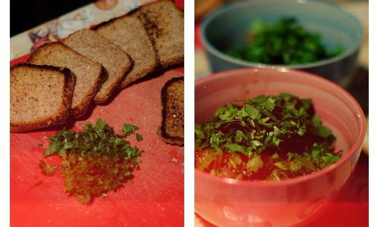 Рецепт хрустящих хлебцев с овощным угаром