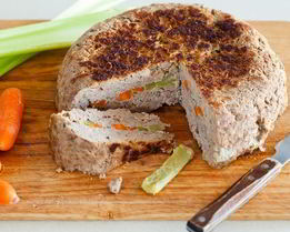 Мясной хлеб с травами