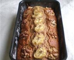 Низкокалорийный банановый хлеб