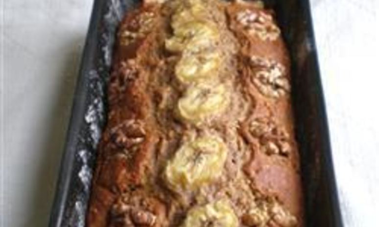 Рецепт низкокалорийного бананового хлеба