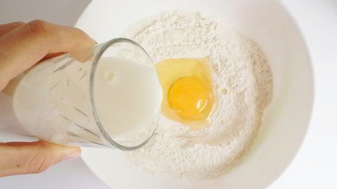 персиковый хлеб со штройзелем из овсяных хлопьев