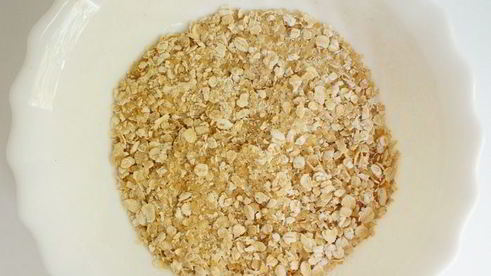 персиковый хлеб со штройзелем из овсяных хлопьев