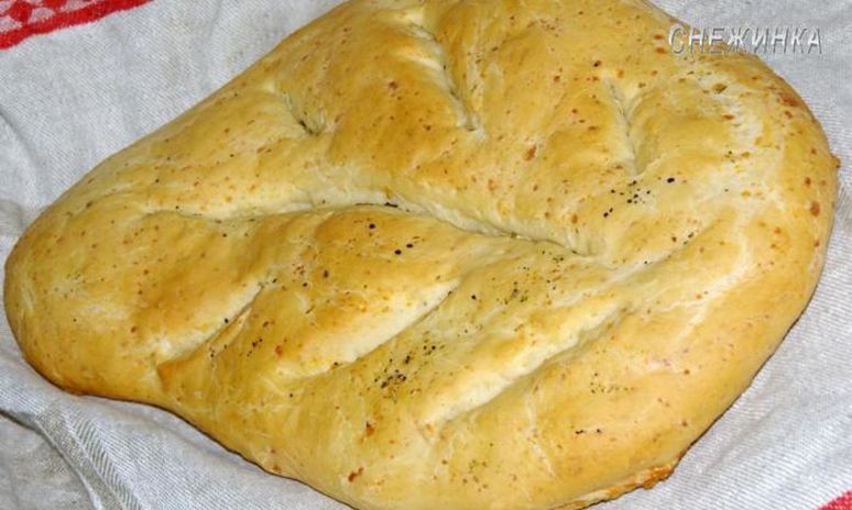 Рецепт прованского хлеба фугасс