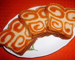 Пшенично-томатный хлеб