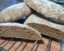 Рогиатта — чиабатта на ржаной муке