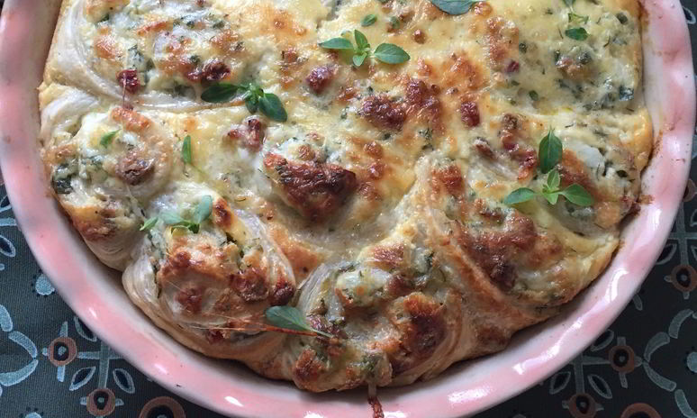 Рецепт сконов с моцареллой и базиликом