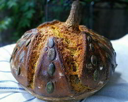 Тыквенный хлеб с гречишной мукой