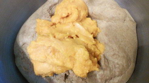 тыквенный хлеб с гречишной мукой