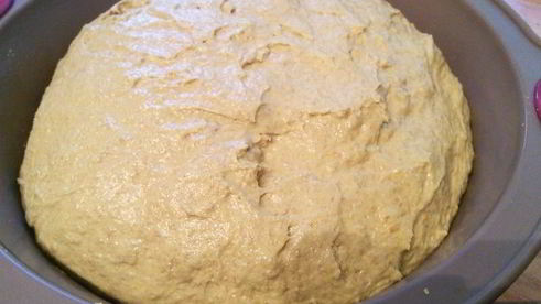 тыквенный хлеб с гречишной мукой