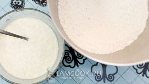 яблочный хлеб на майонезе