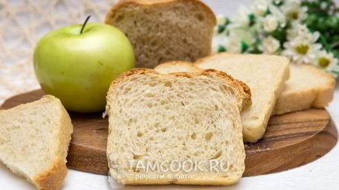 яблочный хлеб на майонезе