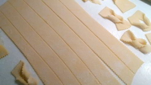 хворост на желтках