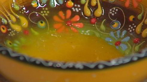 конвертики с козьим сыром, каперсами и анчоусами