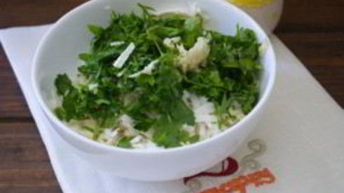 конвертики с сыром и зеленью